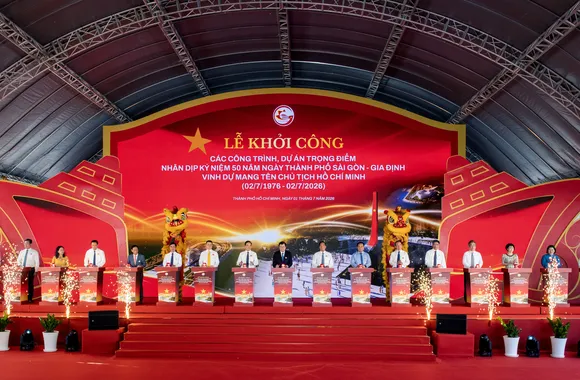 TCBC: Khởi công kiến tạo trục không gian văn hóa ven sông Sài Gòn